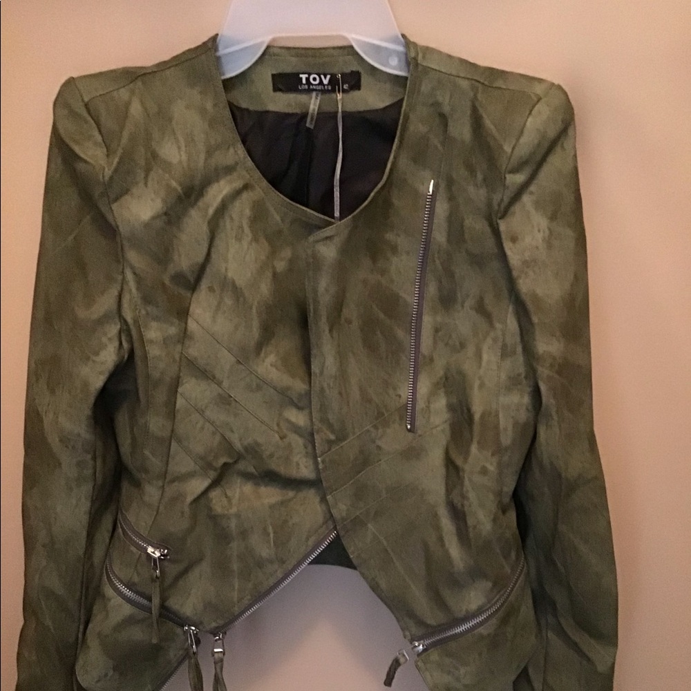 Leather jacket